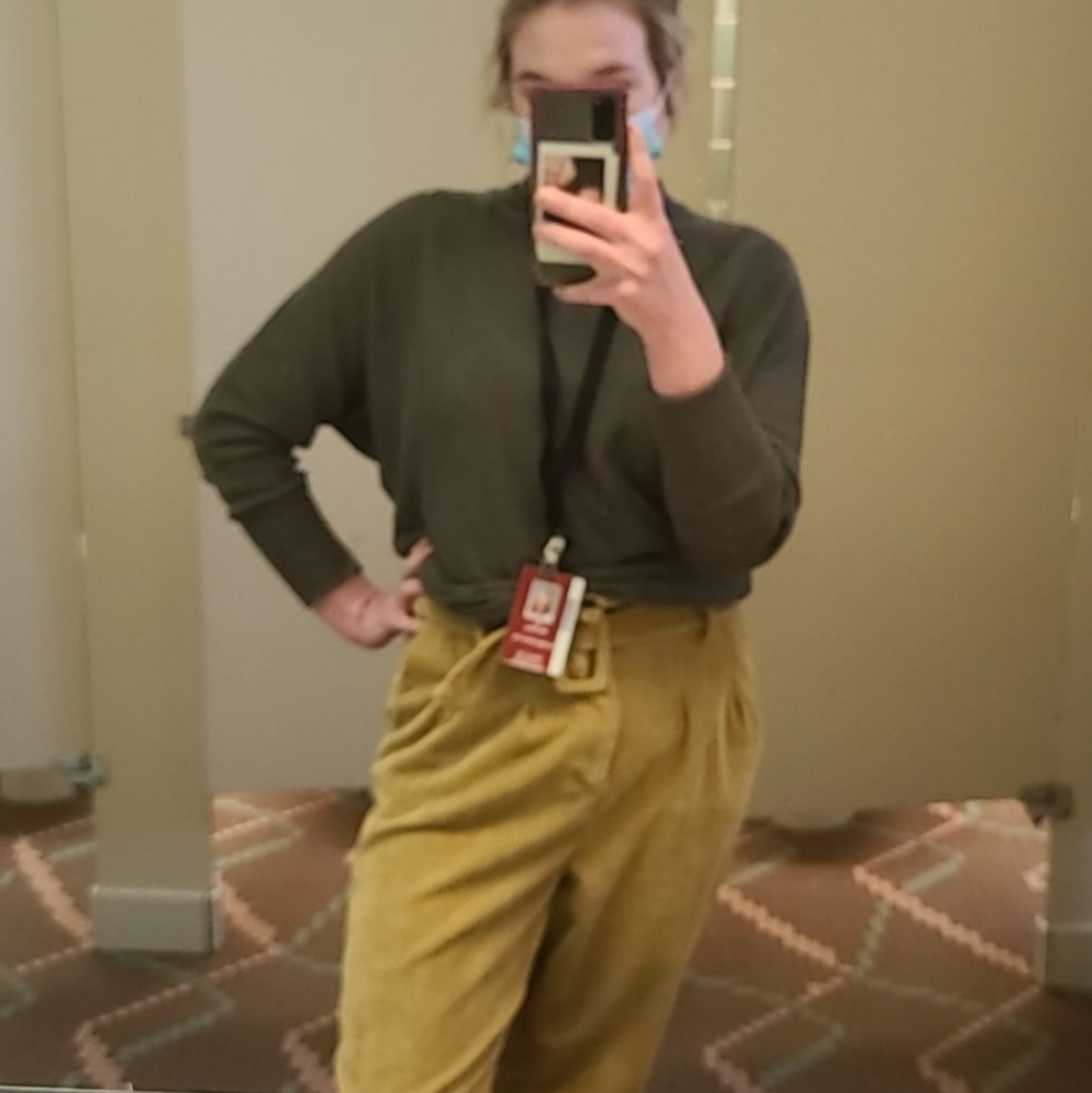 High wasted pants